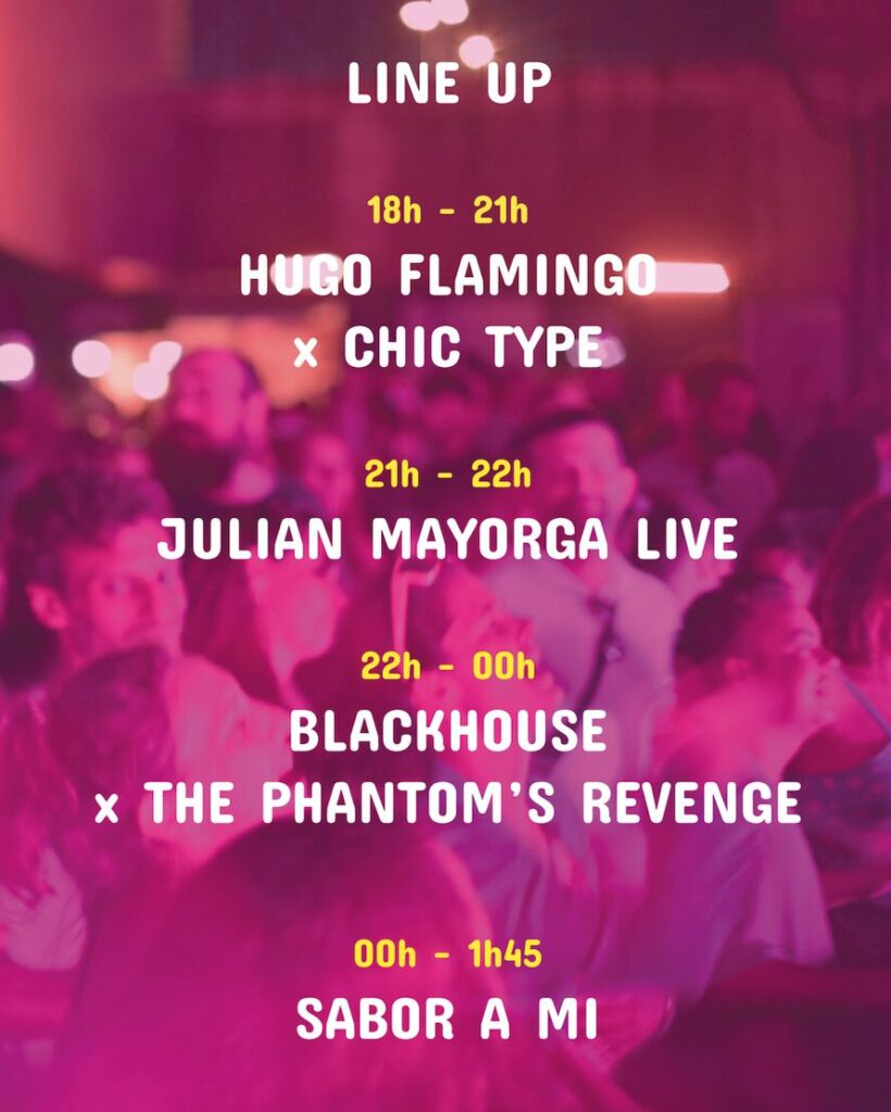 line up anniversaire