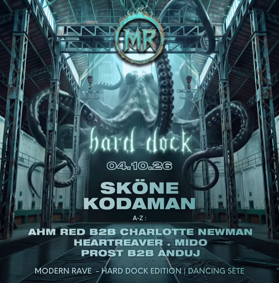 HARD DOCK: SKÖNE x KODAMAN - Sortir à Sète